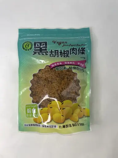 素蒲屋黑胡椒肉條(200G)